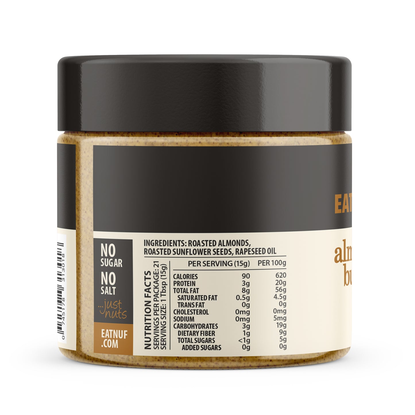 eatnuf almond nut butter nutrition