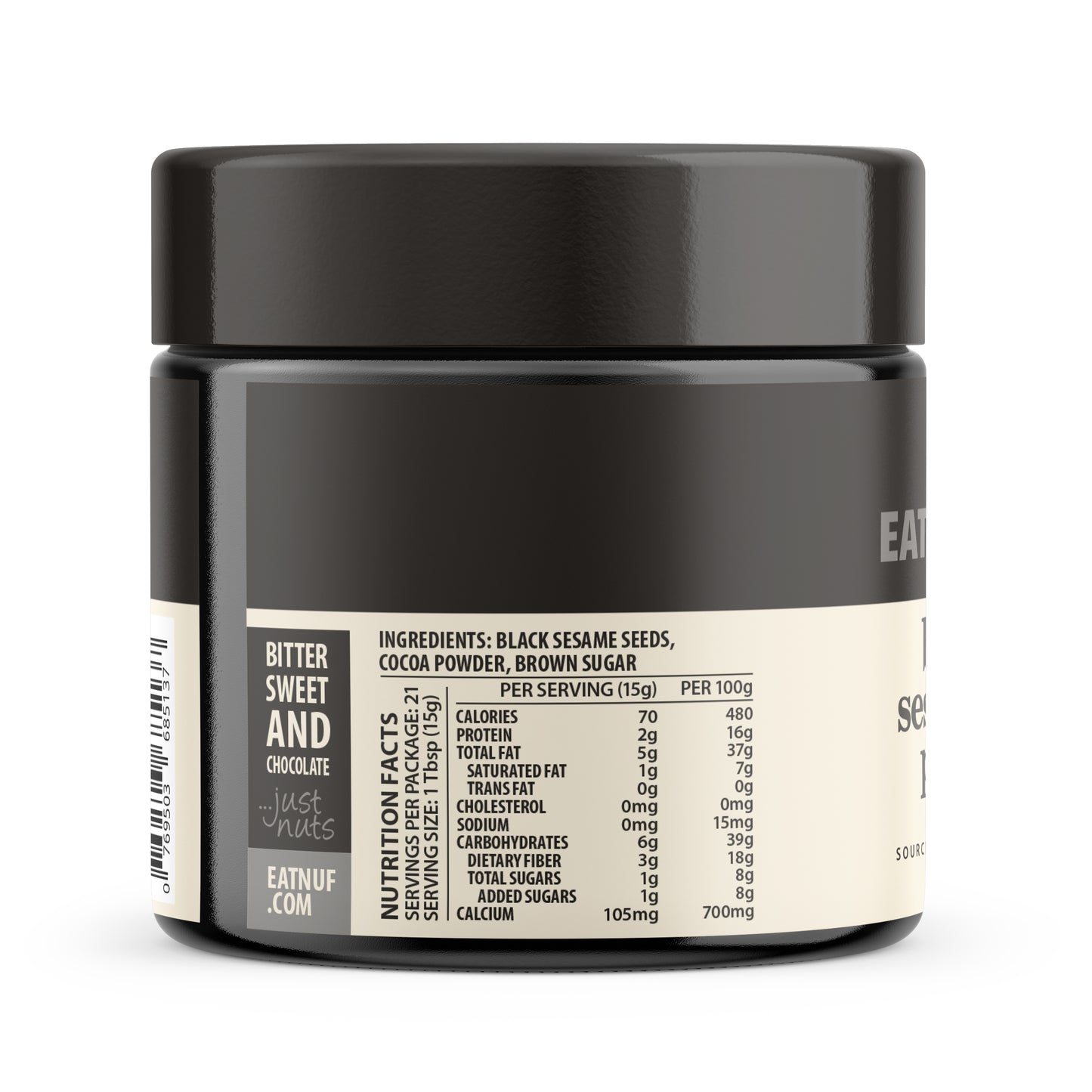 eatnuf black sesame paste choco nutrition